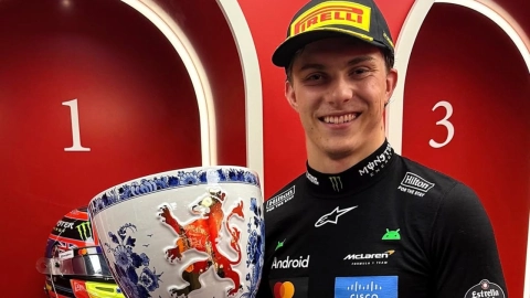 Piastri en la F&oacute;rmula 1