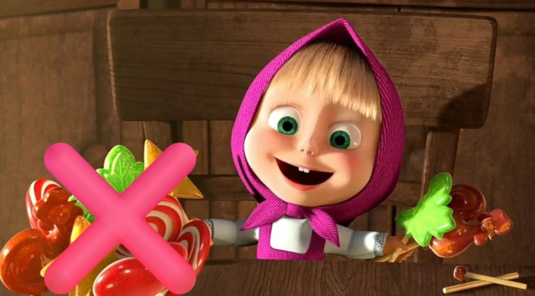 3 episodios de Masha y el Oso que enseñan a los niños a comer saludable