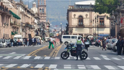 Tráfico en Morelia