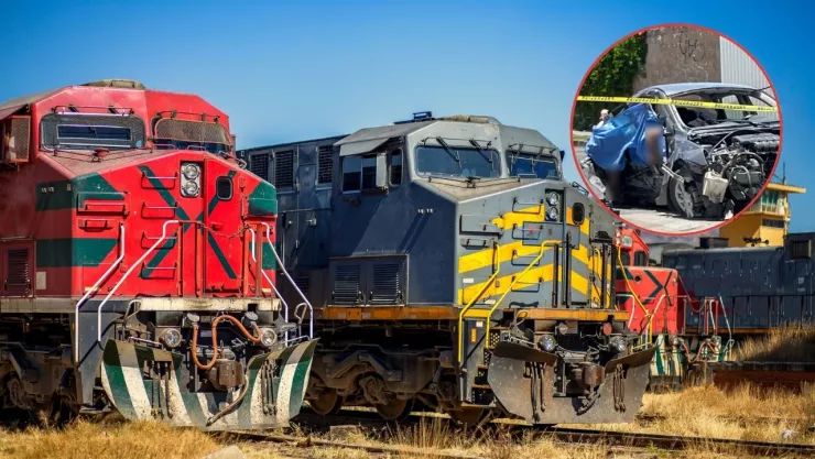 Choque de locomotora en Irapuato