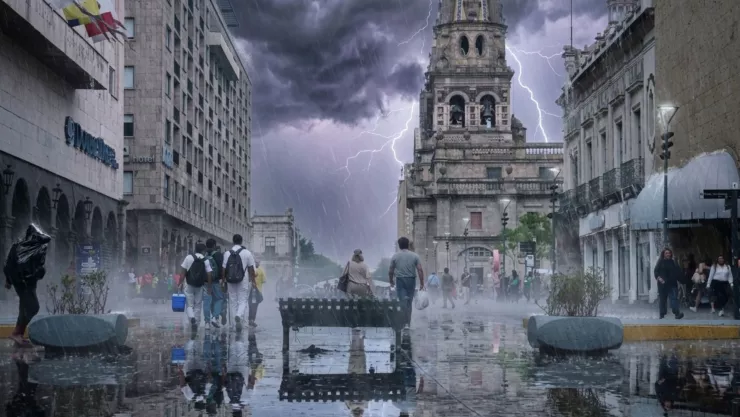 Alertan de más lluvias para Jalisco; este es el clima en Guadalajara hoy 24 de marzo