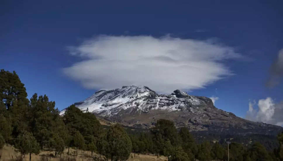 Alerta de caída de ceniza del volcán Popocatépetl