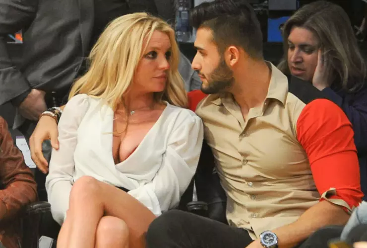 Britney Spears y Sam Asghari