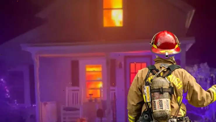 VIDEO_ Decoración de Halloween en vivienda es tan realista que vecino llamaron a los bomberos