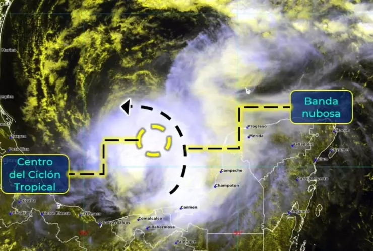 Tormenta tropical Karl impactará en Veracruz y afectará más estados
