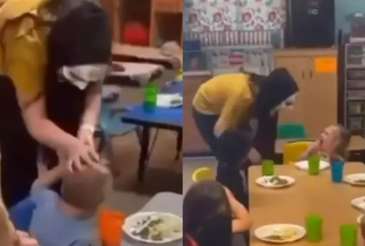 Maestra aterroriza alumnos