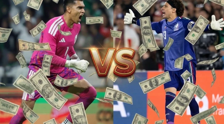 La millonaria diferencia entre el valor actual del ‘Tala’ Rangel y el debut mundialista de Memo Ochoa
