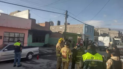 Incendio en San Luis Potosí