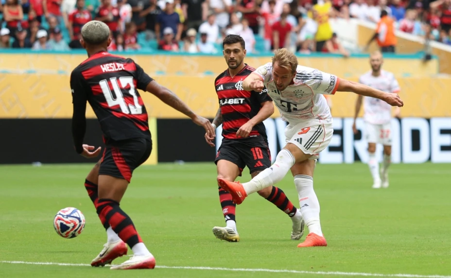 Harry Kane ante Flamengo