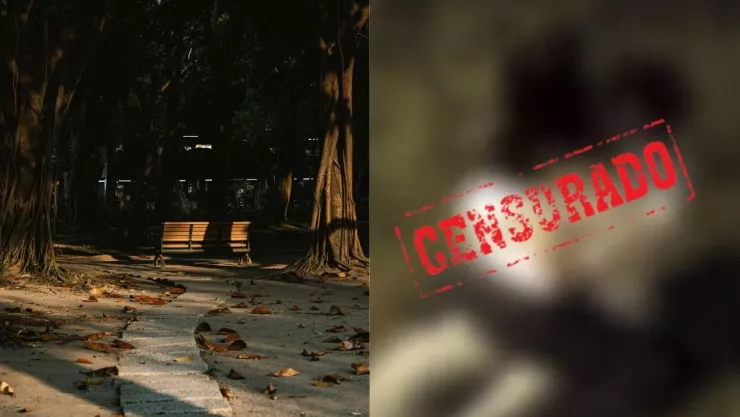 Captan a jóvenes con conductas inapropiadas en parque de Loja, Ecuador