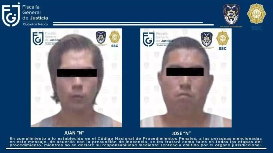 Hermanos son detenidos por feminicidio en Iztapalapa.