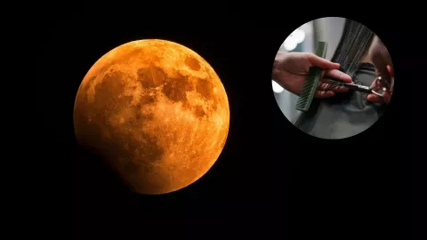 Eclipse Lunar marzo 2025 Qué pasa si te cortas el cabello el día del fenómeno astronómico