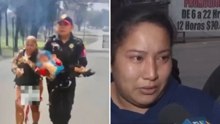 Abuela salva a nieta Iztapalapa
