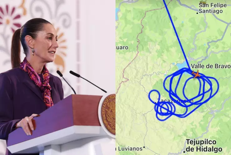 ¿Cuál fue la explicación sobre el dron que sobrevoló Valle de Bravo?