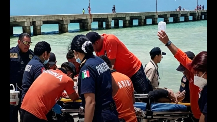 Abuelito MUERE por salvar a su nieto en Progreso; así ocurrió la tragedia