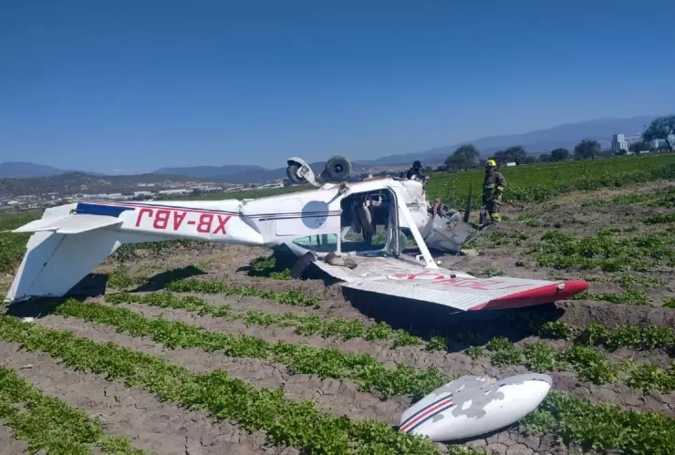desplome Tepanco de López Puebla avioneta