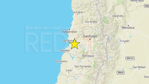 Se reportó sismo hoy 21 de marzo en Chile
