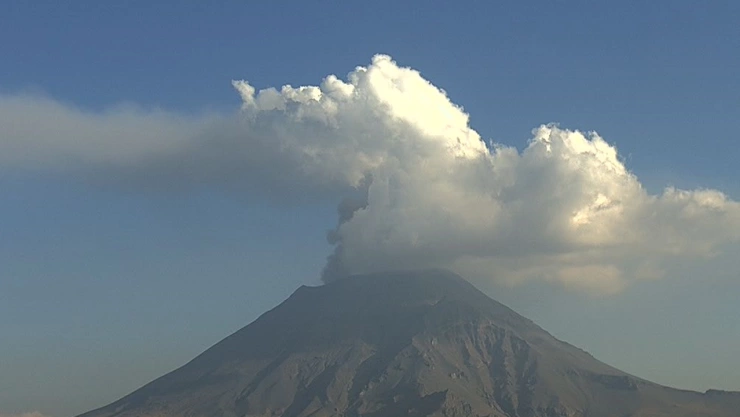 Dónde caerá ceniza del volcán Popocatépetl hoy 20 de abril de 2024