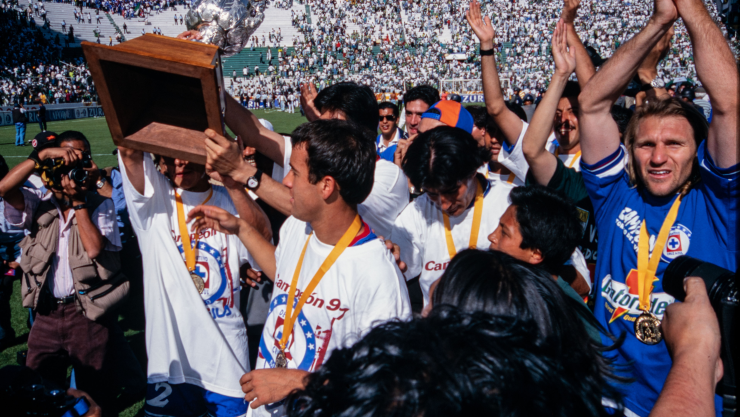 La última ocasión que Cruz Azul fue campeón fue en el Torneo 1997.
