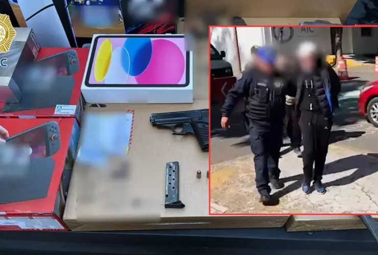 Asalto en Patio Revolución: Sujetos encañonan empleados y roban en el Buen Fin