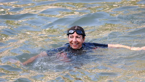 Anne Hidalgo, alcaldesa de París