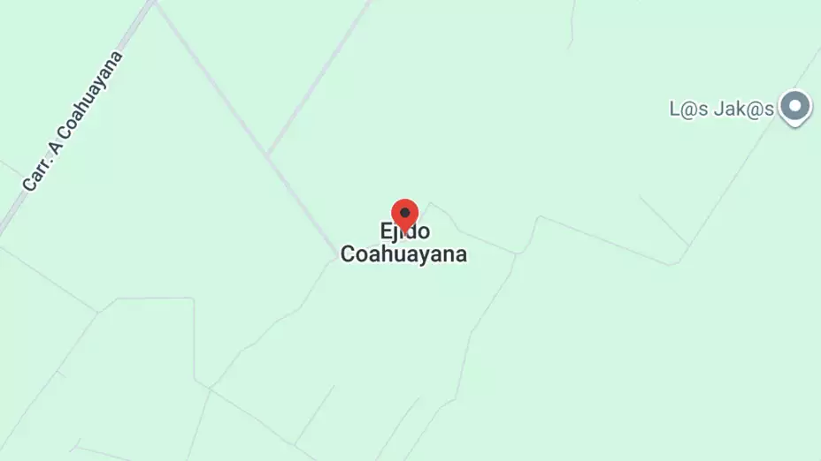 Coahuayana, Michoacán, mapa.