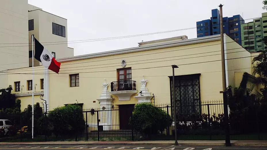 Embajada de México en Perú.