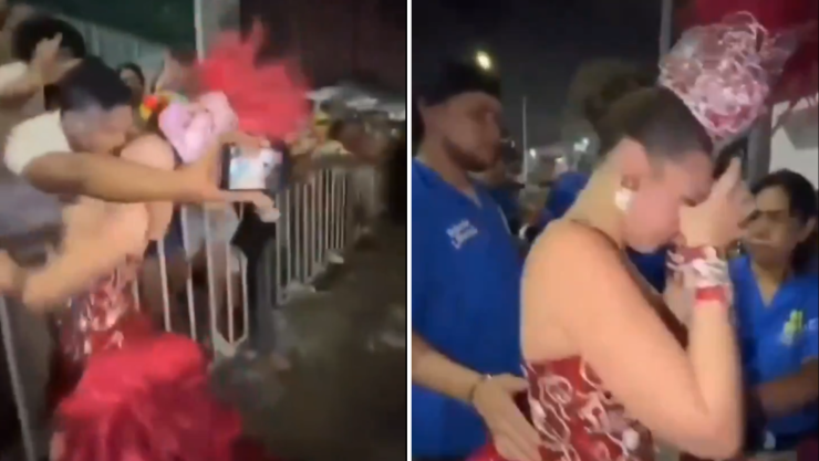 Hombre besa a la fuerza a reina de carnaval de Barranquilla 2026, video viral.png