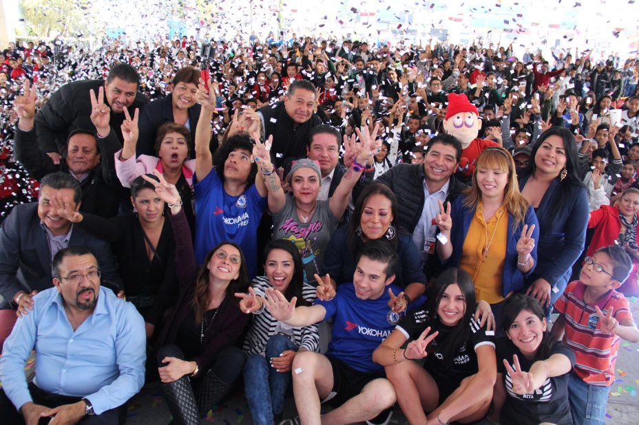 La tradicional selfie al cierre del evento