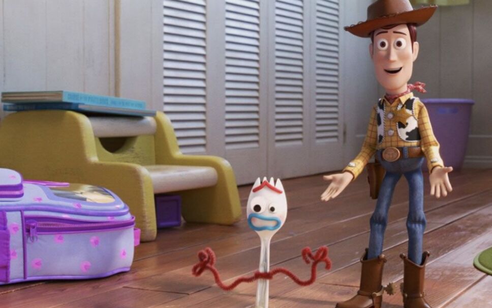 forky de toy story 4 aparecio en walle