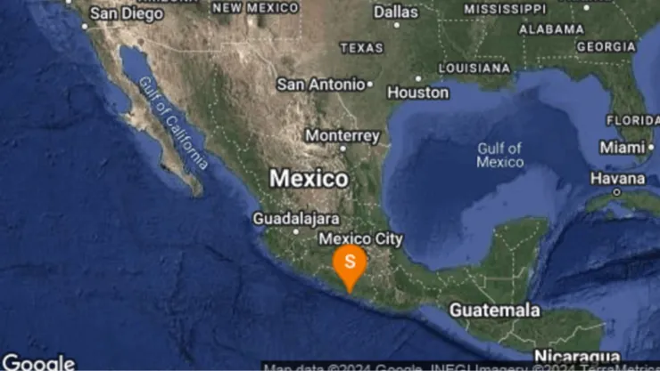 Se registra sismo hoy sábado con epicentro en Acapulco, Guerrero