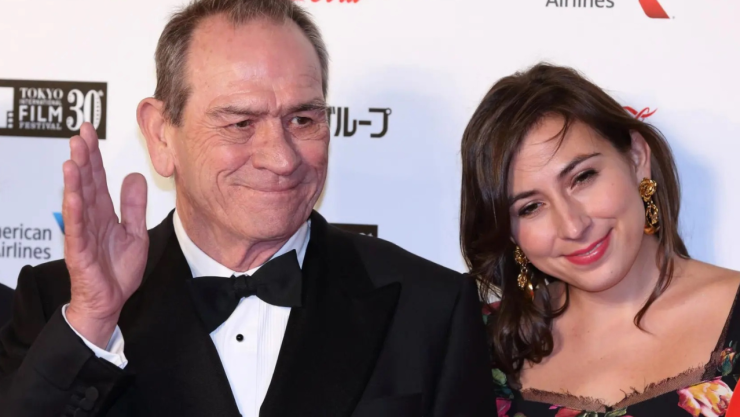 Tommy Lee Jones y su hija Victoria