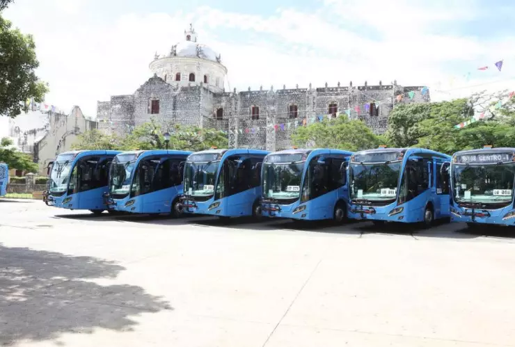 Sistema de Transporte Va y Ven llega a Umán con 22 nuevas unidades