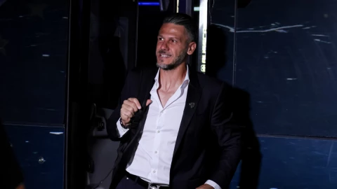 Martín Demichelis, técnico del Monterrey