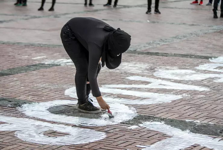 Marcha contra el acoso