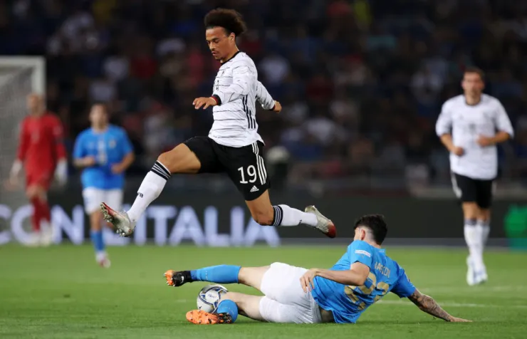 Alemania, Italia, Leroy Sané, Nations League, UEFA