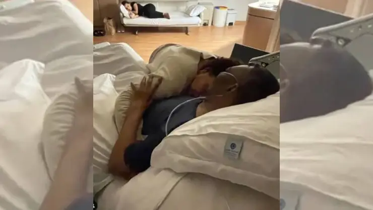 hija de pele comparte foto desde el hospital sobre la salud de su papá