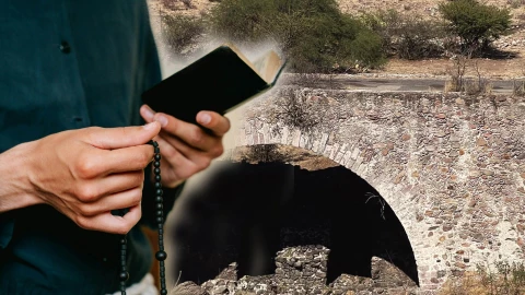 Leyenda de los monjes en el Puente del Fraile 