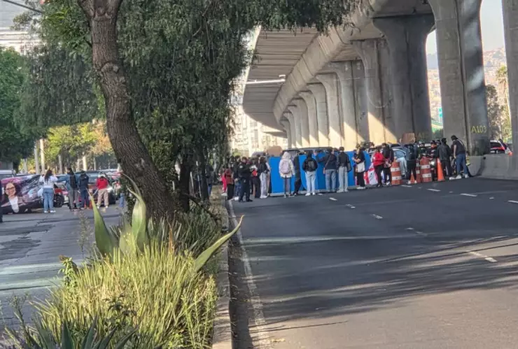 Bloqueo en Periférico Sur