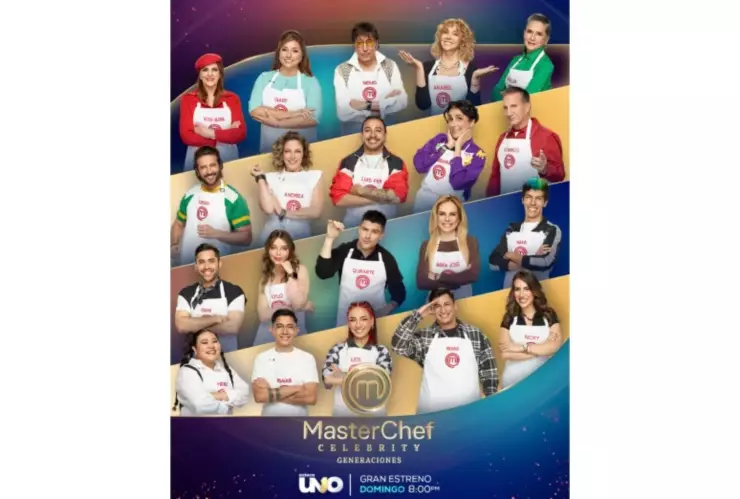 Ellos son los FAMOSOS que integrarán a LA NUEVA GENERACIÓN en MasterChef Celebrity México 2025
