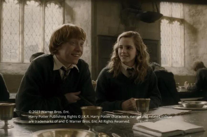 Emma Watson y Rupert Grint
