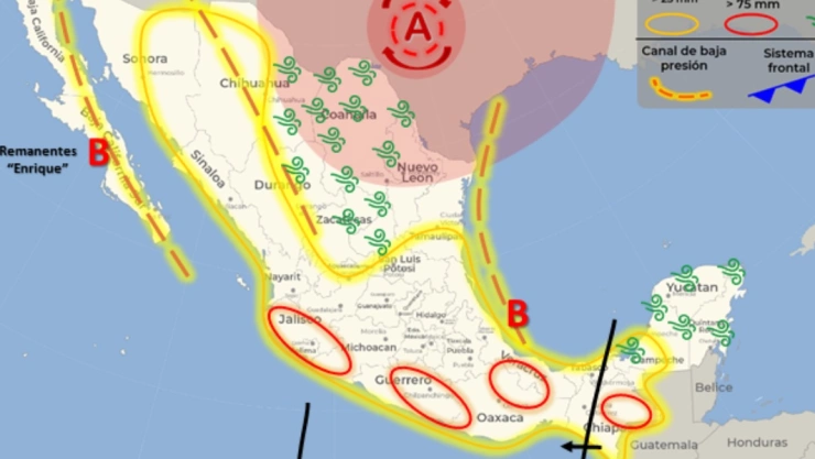 clima mexico 1 de julio