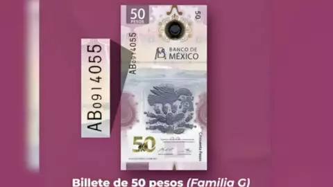 ¿Lo tienes_ Dan hasta 1 millón por este billete de 50 pesos con peculiar error