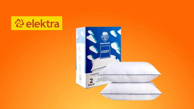 Elektra tiene en rebaja este 2 pack de almohadas