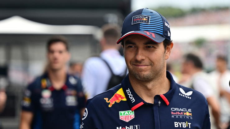 Checo Pérez en Hungría