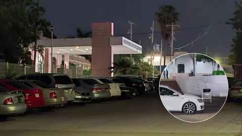 Balacera en el Hospital Civil de Culiacán