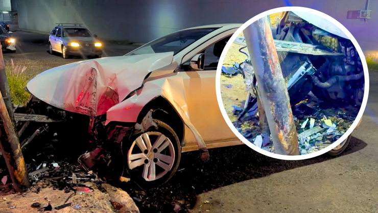 accidente en bulevar Aeropuerto León hoy
