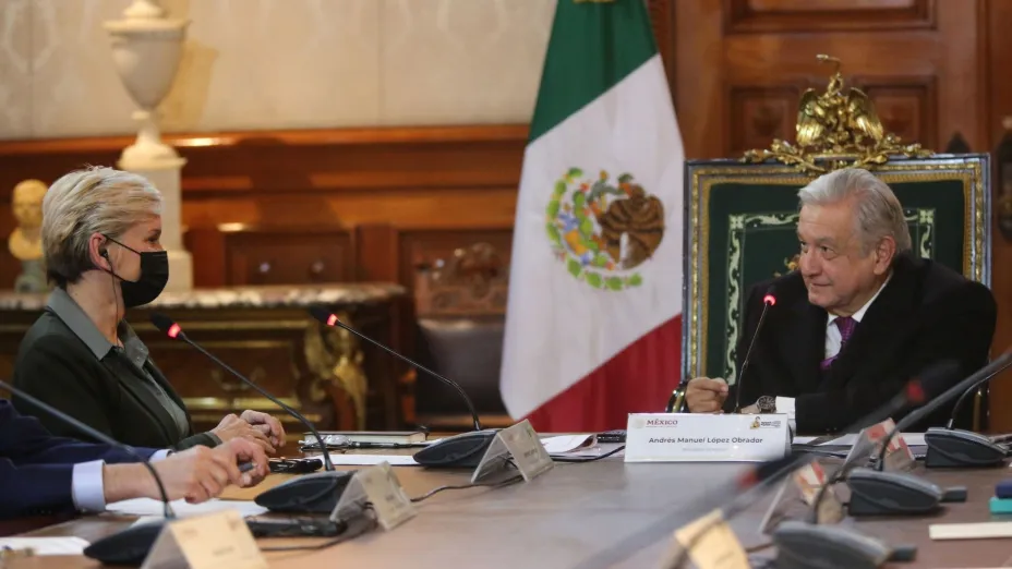 AMLO 20 ENE 22 - Secretaria de Energia EU Jennifer Granholm.jpg