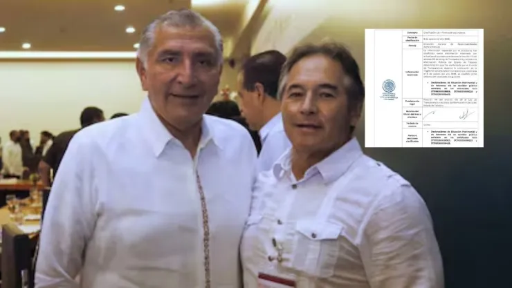 Adán Augusto y Bermúdez Requena.
