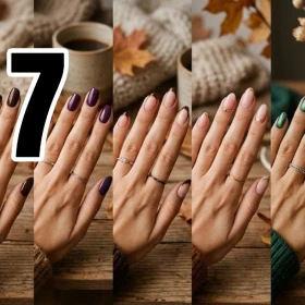 7 diseños de uñas que te puedes hacer en noviembre SIN temática de Día de Muertos